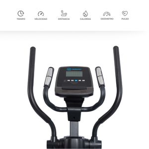 Elíptica Monark E6010, Perilla manual 8 niveles, max. 100kg, negro