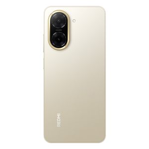 Celular Xiaomi Redmi A5 4G 128GB, 4GB RAM, cámara principal 32MP, frontal 8MP, 6.88'', dorado