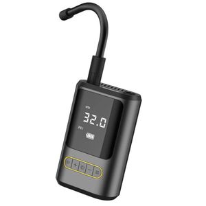 Compresor de aire portátil 150PSI, con luz LED, Power Bank, modo auto, 4000mAh