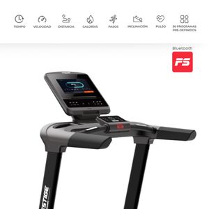 Trotadora Prestige T5802AC, velocidad max. 18km, negro