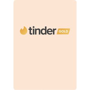 Código digital Tinder Gold 1 mes