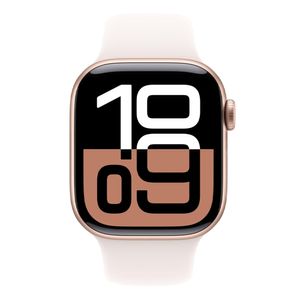 Apple Watch 10 42mm, GPS, resistencia al agua 50m, batería hasta 18 horas, Talla M/L, memoria 32GB, rosado