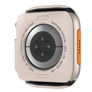 Case de metal, Urvoi, para Apple Watch Ultra y Ultra 2, protección premium, de 49mm, titanio