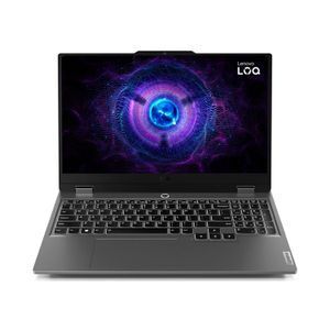 Laptop gamer Lenovo LOQ 15.6" FHD IPS, Core i5-12450HX, 4.40GHz , 24GB DDR5, 512GB SSD, VIDEO RTX 3050 6GB, FreeDOS, gris oscuro