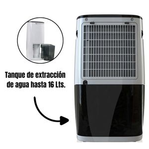 Deshumedecedor DHE15 Imaco, 220W, 15 litros, blanco y negro