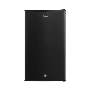 Frigobar Midea 93 litros Frost con Chiller Box, Fresh Box y puerta con seguro, negro
