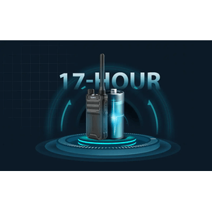 Radio Hytera AP516, UHF 136-174MHz, analógica, potente batería 4000 mAh, negro
