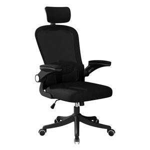 Silla de oficina ergonómica Haven C256B respaldo ajustable y reclinable 125°, negro