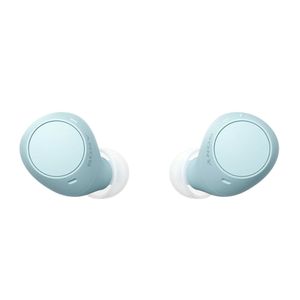 Audífonos inalámbricos con cancelación de ruido Sony WF-C510 TWS, micrófono incorporado, hasta 22 horas, resistencia IPX4, carga tipo C, color azul