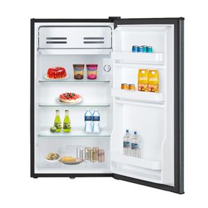 Frigobar Aghaso 90 litros, ahorro energético con estilo y seguridad, negro