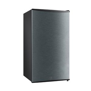 Frigobar Aghaso 90 litros, ahorro energético con estilo y seguridad, negro