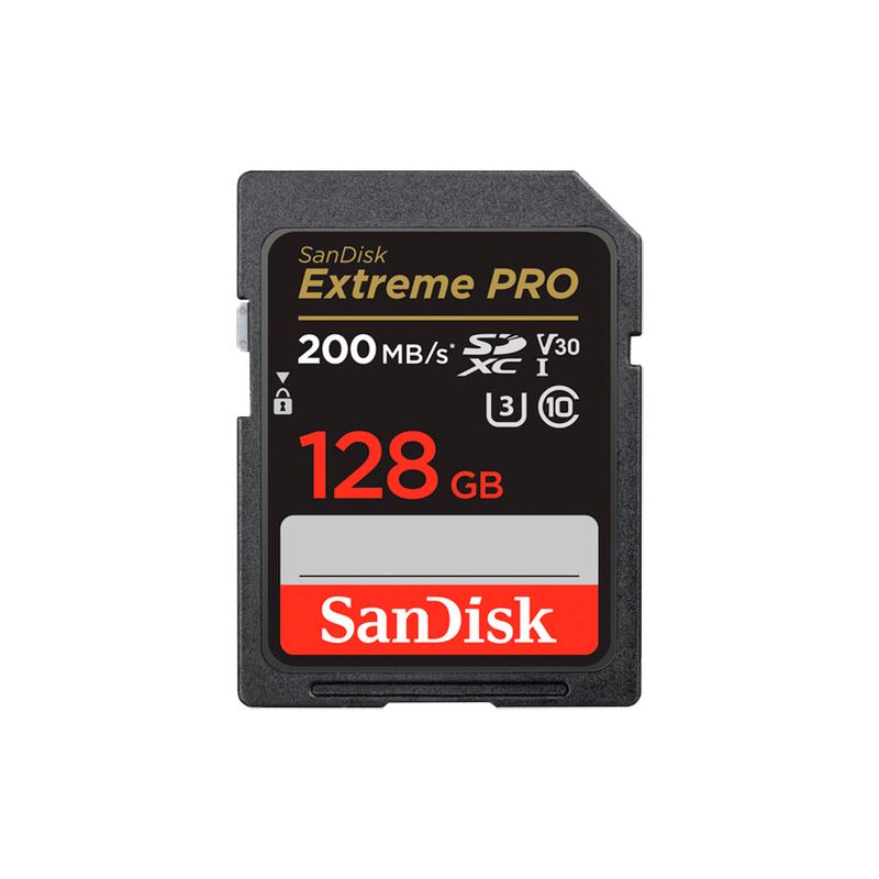 Memoria-SD-SanDisk-Extreme-PRO-128GB-200MB-s-Lectura