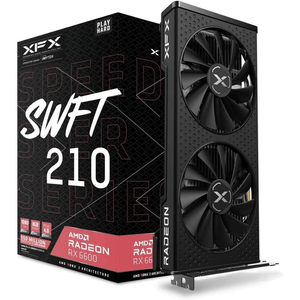 Tarjeta de video XFX Speedster SWFT 210, Radeon RX 6600, 8GB GDDR6, 128 bits