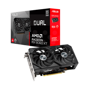 Tarjeta de video Asus Dual Radeon RX 9060 XT, 8GB GDDR6, 128 bits