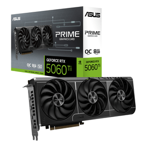 Tarjeta de video Asus Prime GeForce RTX 5060 Ti, 8GB GDDR7, 128 bits, triple ventilador