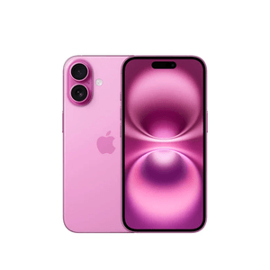 iPhone 16 5G 128GB, 8GB RAM, cámara principal 48MP + 12MP, frontal 12MP, 6.1”, rosado TG
