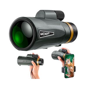 Monocular K&F Concept Bak-4 KF33.008, 12x50 mm, impermeable, con adaptador para smartphone