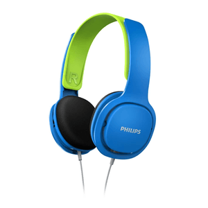 Audífonos para niños Philips On ear SHK2000BL, Jack 3.5 mm, azul