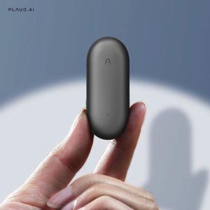 Grabadora de voz con IA Plaud NotePin 64GB, batería de 30h, tecnología GPT-4o, app para iOS y Android, gris