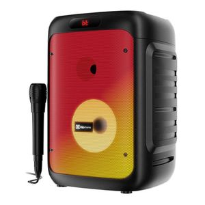Reacondicionado: Parlante de torre bluetooth Klip Xtreme Boomfire X 1500W, hasta 7 horas de reproducción, luces LED, negro