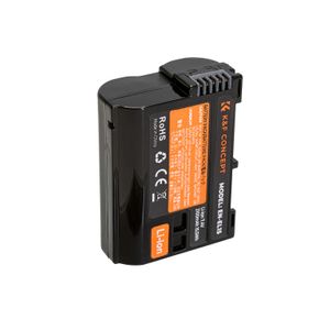 Batería Nikon EN-EL15 K&F Concept de 2100mAh, negro
