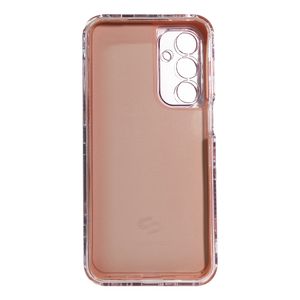 Case para Samsung a16, protección 360°, 3 capas, color rosado