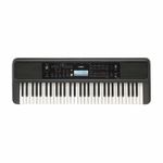 Teclado-Yamaha-PSR-E383-digital-portatil-61-teclas-pantalla-LCD-650-voces-260-estilos-EQ-y-efectos-negro