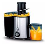Extractora-de-jugos-RAF-R2852-1000W-cuchillas-inoxidables-tolva-ancha-600ml-acero-gris