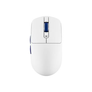 Mouse gamer Royal Kludge M3 Panda, inalámbrico triple modo, 30000 DPI, ambidiestro, sin RGB, 5 botones