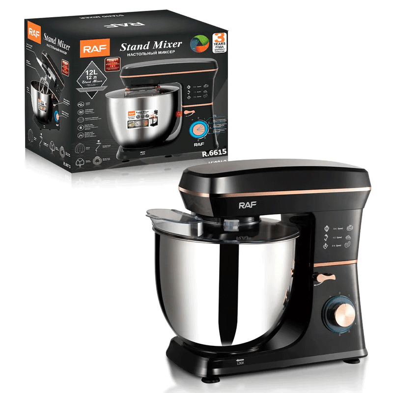Batidora-pedestal-12L-2000W-6-velocidades-acero-inoxidable-negro