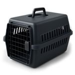 Kennel-transportador-L50-soporta-13-kg-para-gatos-y-perros-negro