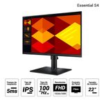 Monitor-plano-Samsung-22-Essential-S4-LS22D400GALXPE_2