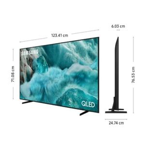 Smart TV Samsung 55" QLED UHD 4K Vision AI, procesador AI, Quantum Dot, Bixby, QN55Q7FAAG 2025