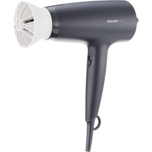 Secadora de cabello Philips BHD302 1600W, 3 ajustes de velocidad y calor, golpe de aire frío, ThermoProtect