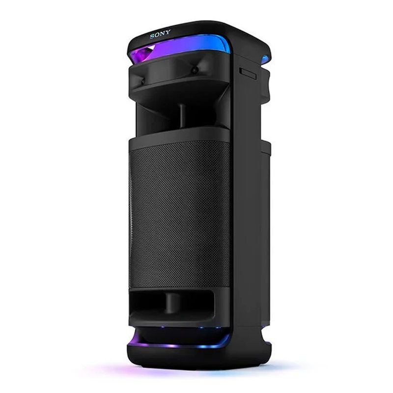 Parlante de torre bluetooth Sony SRS-ULT1000 de fiestas ULT TOWER 10, 1000W, USB, negro, frontal oblicuo