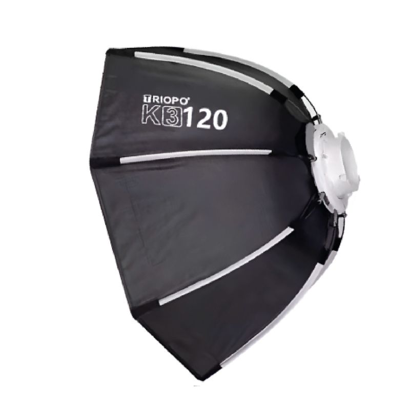 Octabox-Triopo-K3-plegable-120-cm-compatible-Bowens-iluminacion-suave