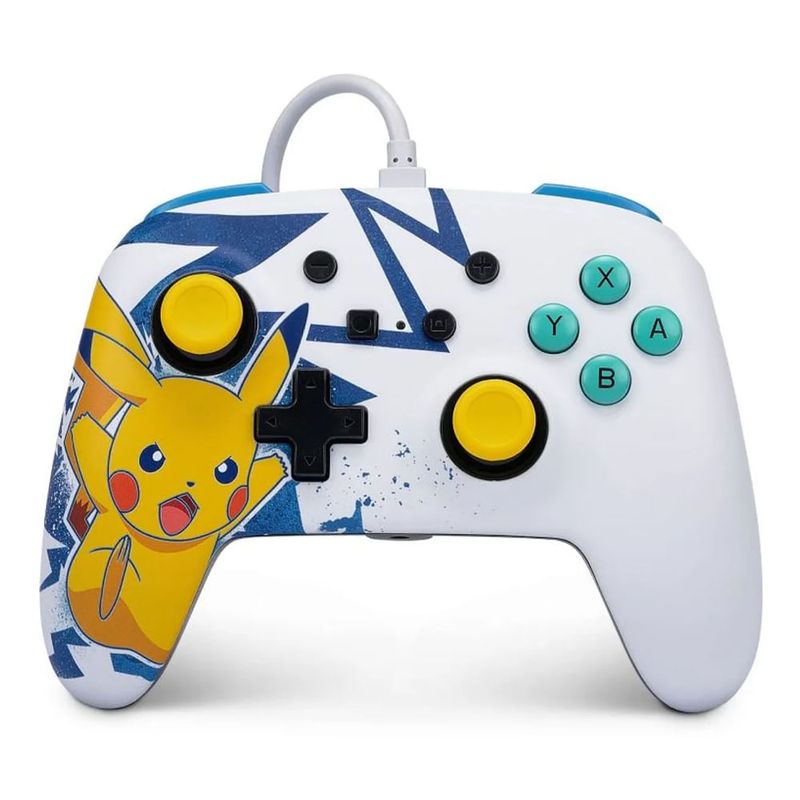 Mando y Funda Pikachu Nintendo Switch PowerA
