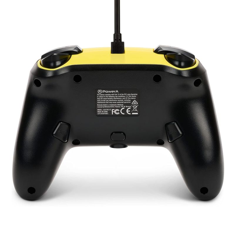 Mando PowerA Pikachu Arcade con cable Switch 3m