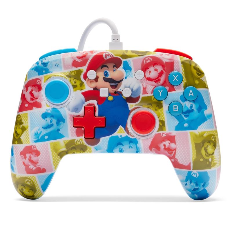 Mando PowerA Mario Hero Reel Nintendo Switch