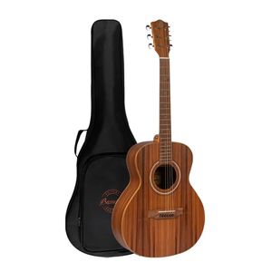 Guitarra acústica Bamboo Vision Koa 38", cuerpo compacto en madera Koa Acacia, sonido cálido, funda acolchada