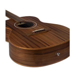 Guitarra acústica Bamboo Vision Koa 38", cuerpo compacto en madera Koa Acacia, sonido cálido, funda acolchada