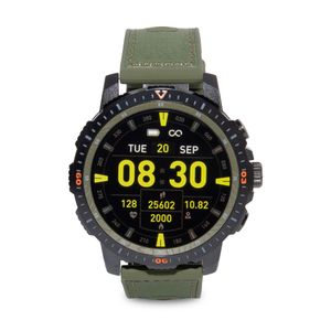 Smartwatch SmartTime SR08 pantalla 40mm/LTPO OLED, sensores de salud, modos deportivos, batería hasta 18 horas, verde