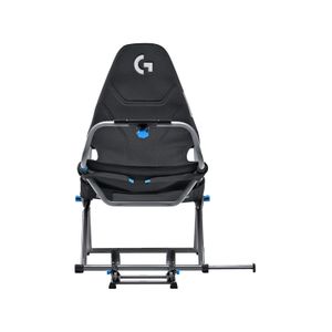 Silla Playseat Challenge X Logitech G para carreras, ultraligera, plegable, con soporte de cambios, compatible con volantes y pedales