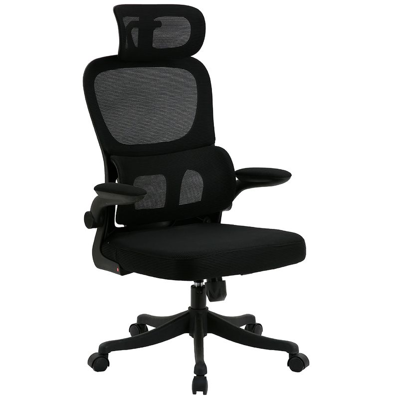 Silla-Komsum-Turin-ejecutiva-y-ergonomica-marco-PP-y-metal-reclinable-90–120°-negro