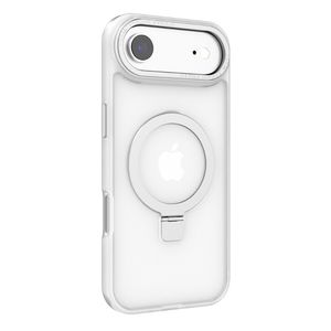 PREVENTA: Case para iPhone Air Metal Matte con MagSafe y soporte, mate traslúcido blanco