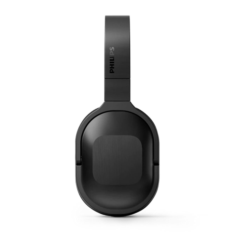 Audífonos Philips TAH6506BK ANC bluetooth negro vista lateral