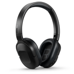 Audífonos Philips TAH6506BK ANC bluetooth negro vista frontal oblicua