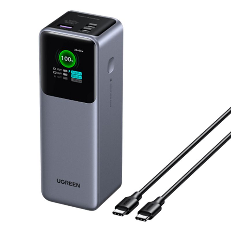bateria-externa-ugreen-25000mah-200w-negro-2