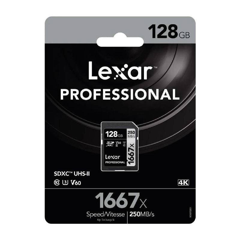 Memoria-SD-Lexar-128GB-V60-UHS-II-Silver-Pro-250MB-s-lectura-120MB-s-escritura-clase-10-U3_3