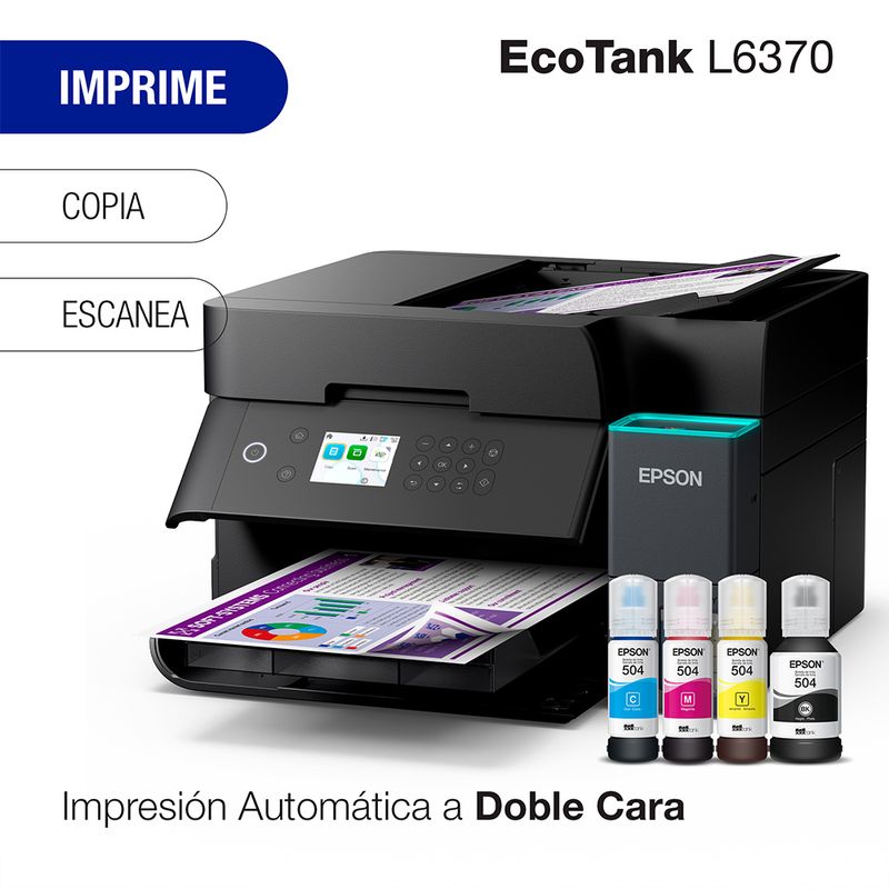 Impresora multifuncional Epson Ecotank L6370 Wi-Fi_33